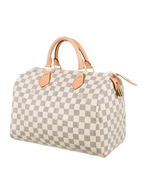 louis vuitton speedy 30 damier azur